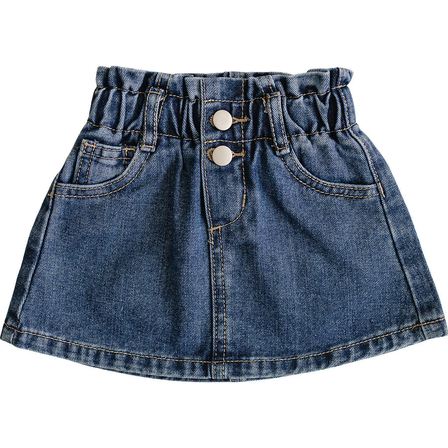 Dark Wash Denim Skirt Mebie Baby