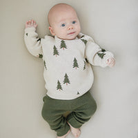 Pine Tree Knit Sweater