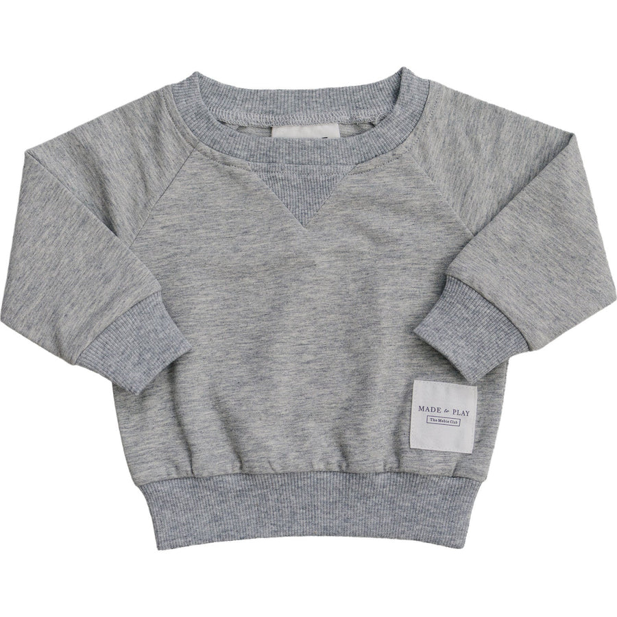 Grey Crewneck Mebie Baby