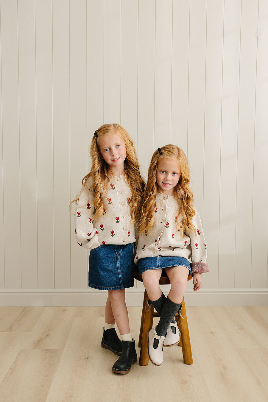 Dark Wash Denim Skirt Mebie Baby
