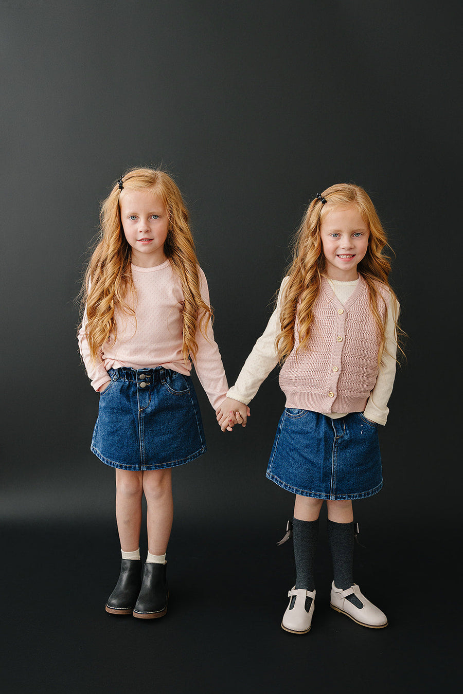 Dark Wash Denim Skirt Mebie Baby