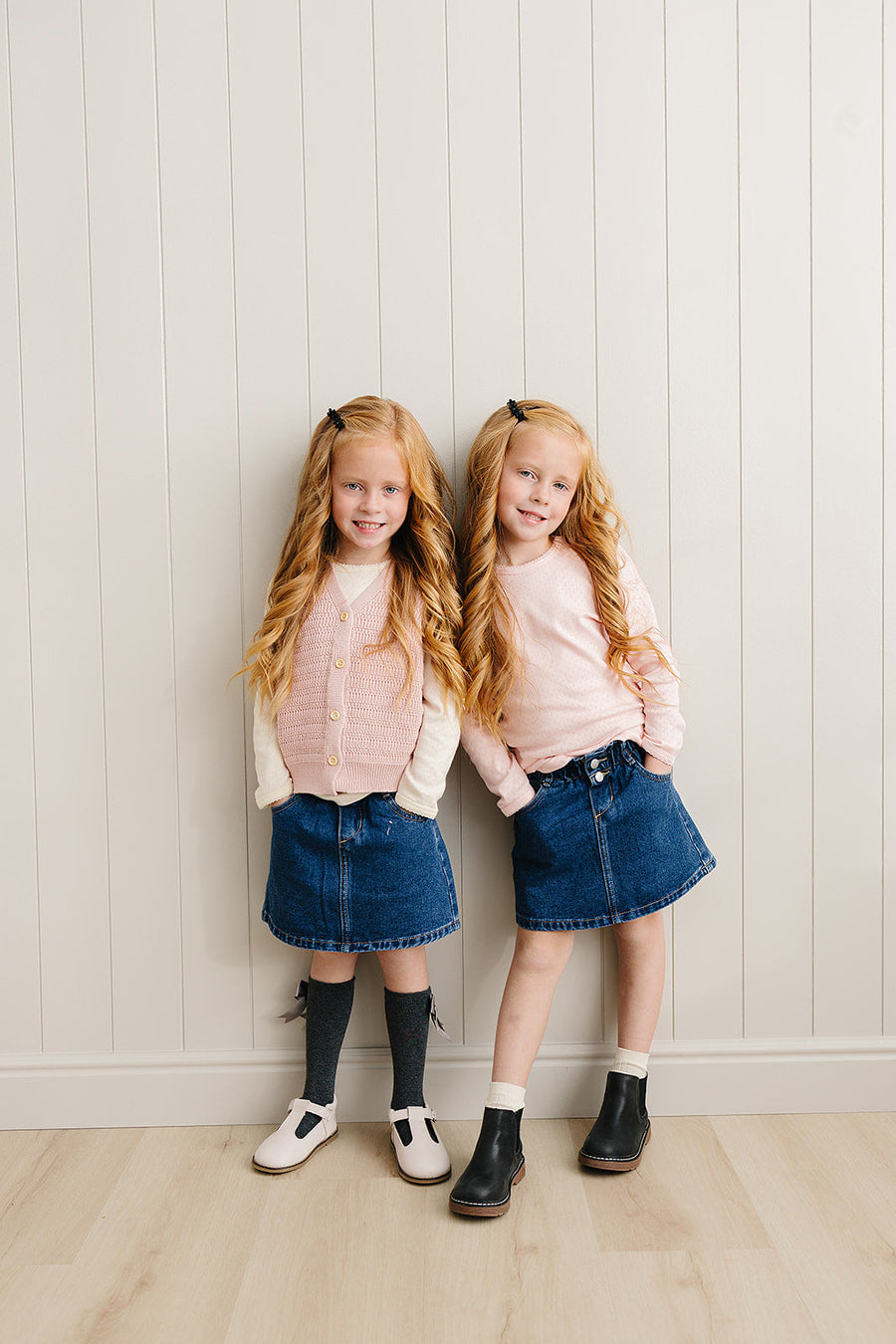 Dark Wash Denim Skirt Mebie Baby