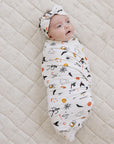 Halloween Bamboo Stretch Swaddle Mebie Baby