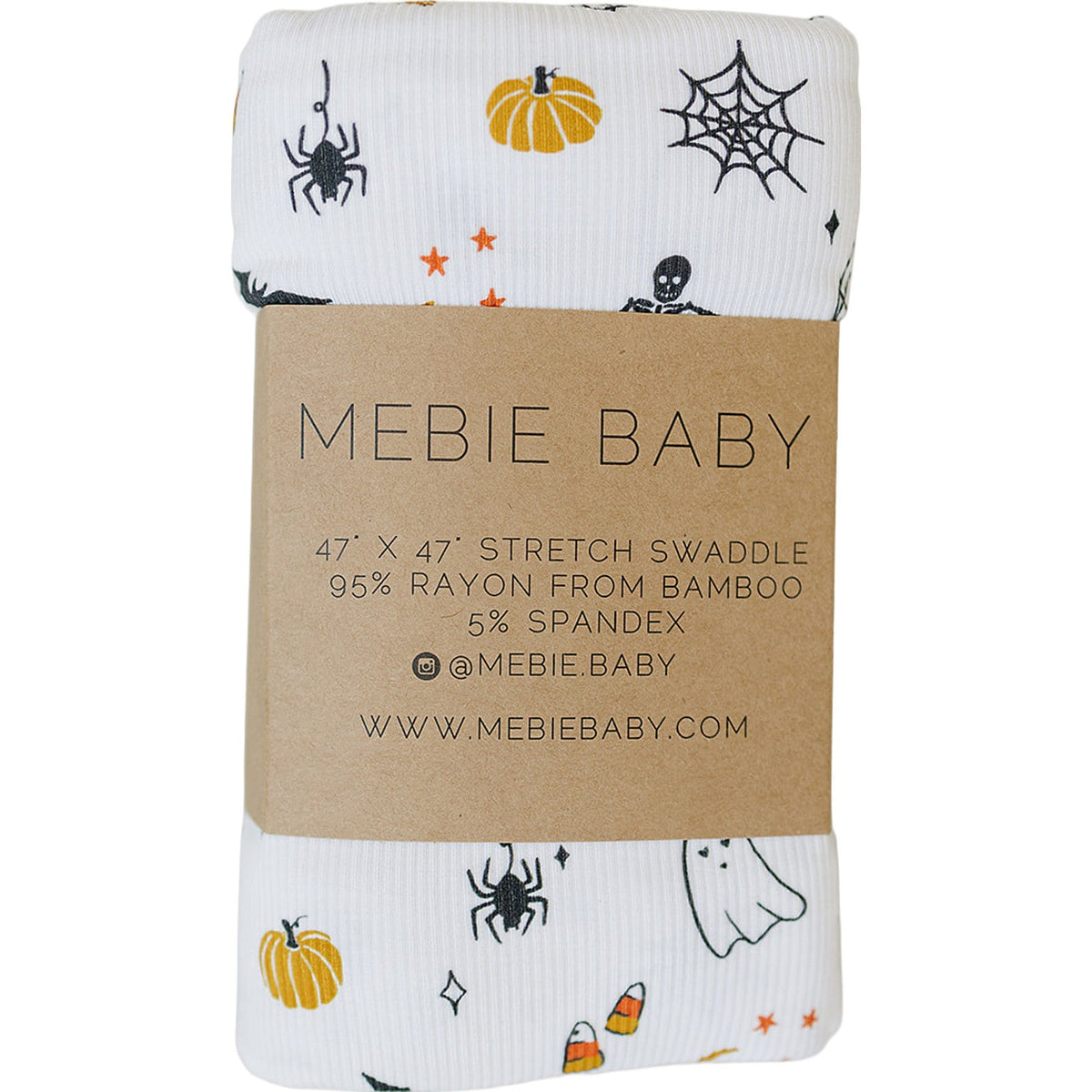 Halloween Bamboo Stretch Swaddle Mebie Baby