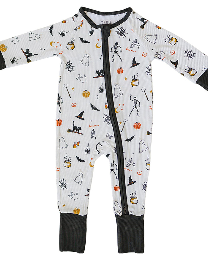 Halloween Bamboo Zipper Mebie Baby