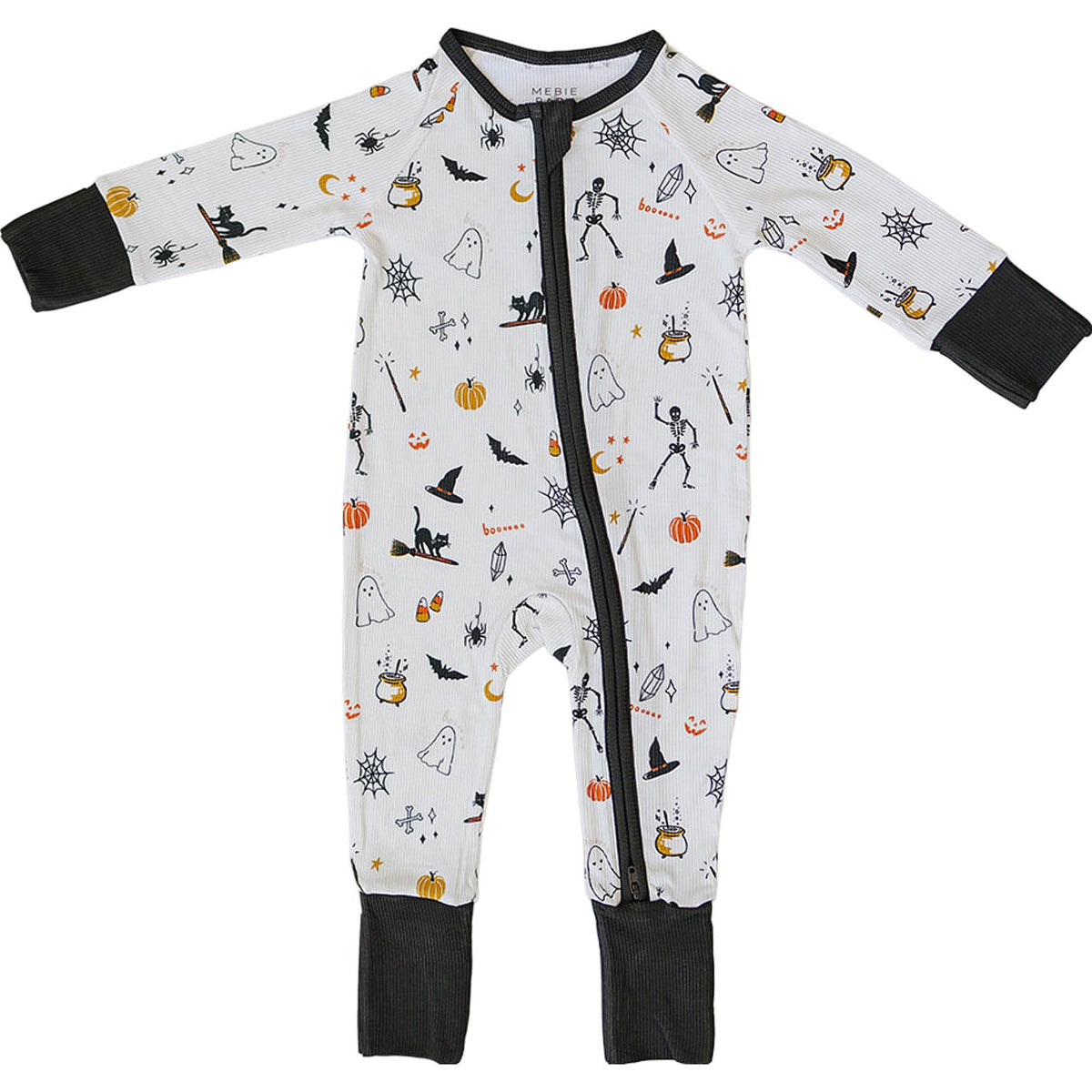 Halloween Bamboo Zipper Mebie Baby