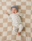 Ski Print Cozy Set