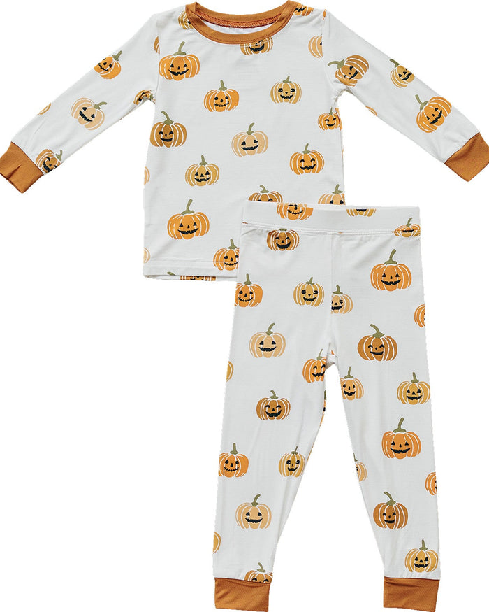 Pumpkins Bamboo Cozy Set Mebie Baby
