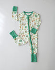 Bamboo Zip Romper | St. Patrick's