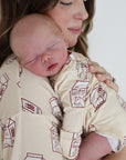 Women's Boxy Tee Lounge Set | Milk forever french baby