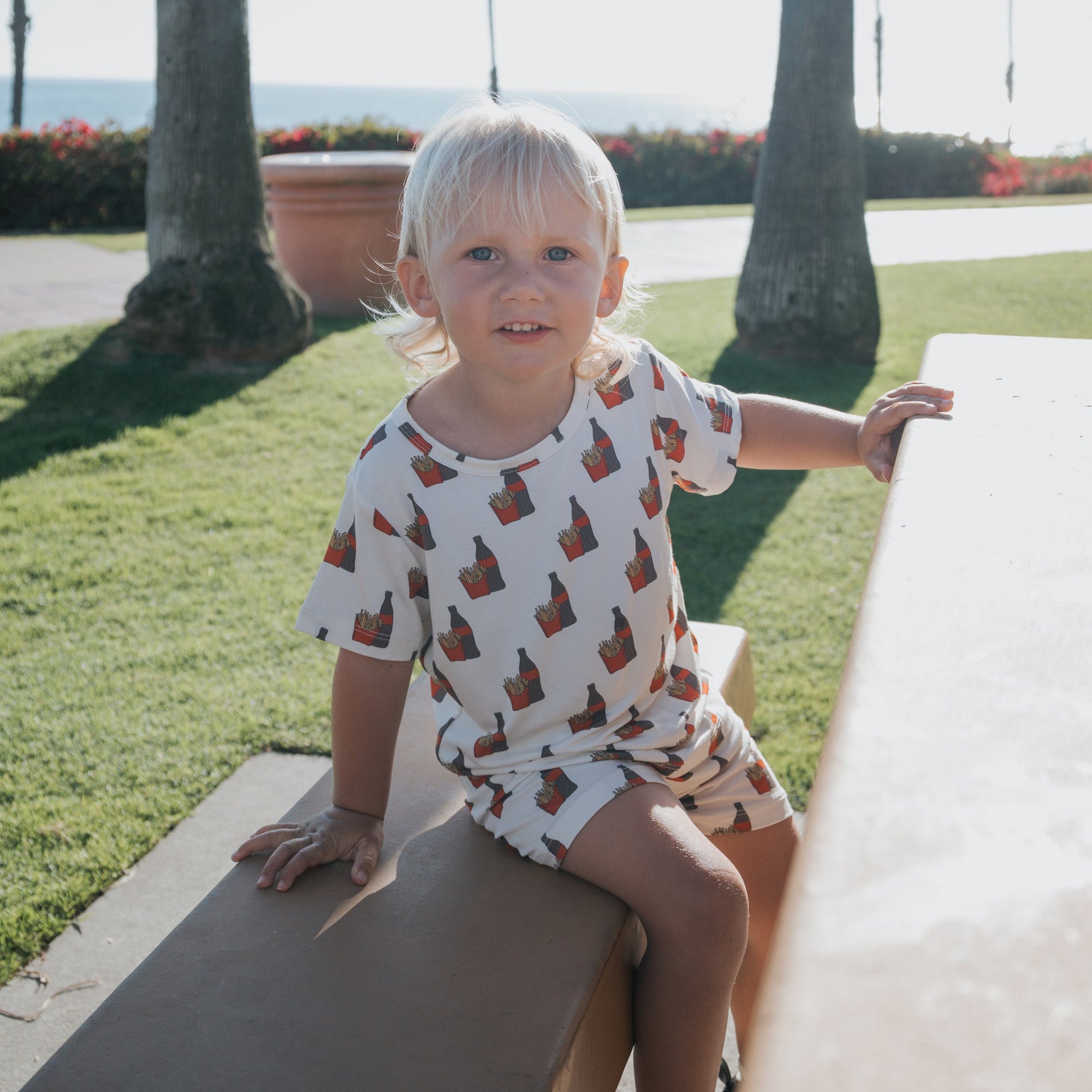 Bamboo Short Set | Fries &amp; Cola