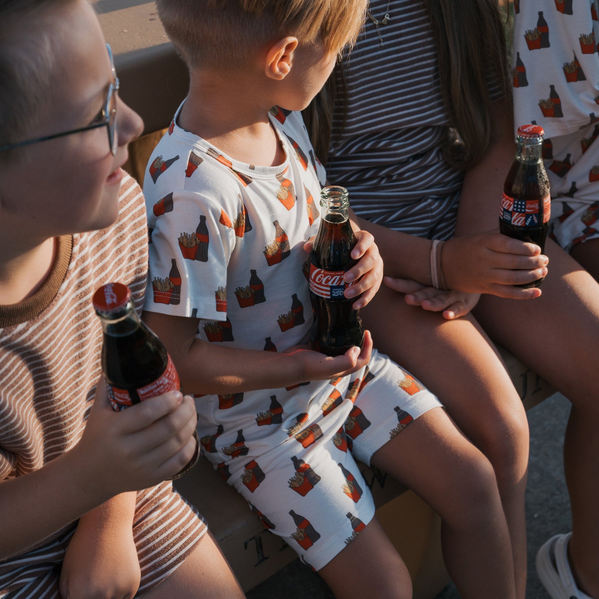 Bamboo Short Set | Fries &amp; Cola