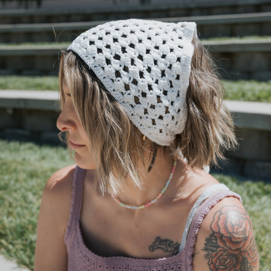 Knit Head Scarf | Cloud forever french baby