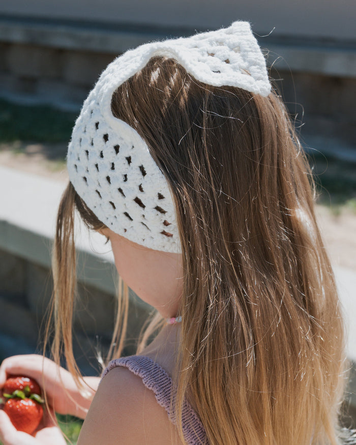 Knit Head Scarf | Cloud forever french baby