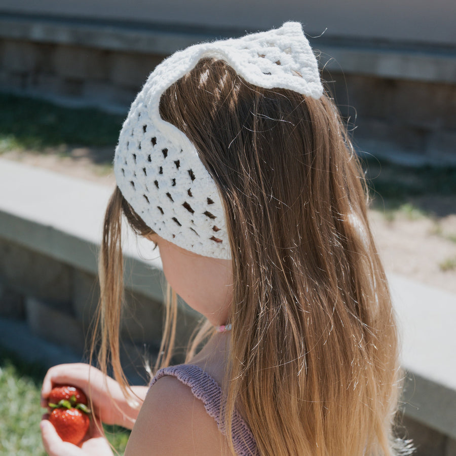 Knit Head Scarf | Cloud forever french baby