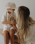 Child Terry Short Set | Coconut Milk