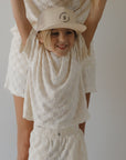 Child Terry Short Set | Coconut Milk
