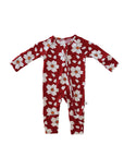 Bamboo Zip Pajamas | Cherry Blossoms