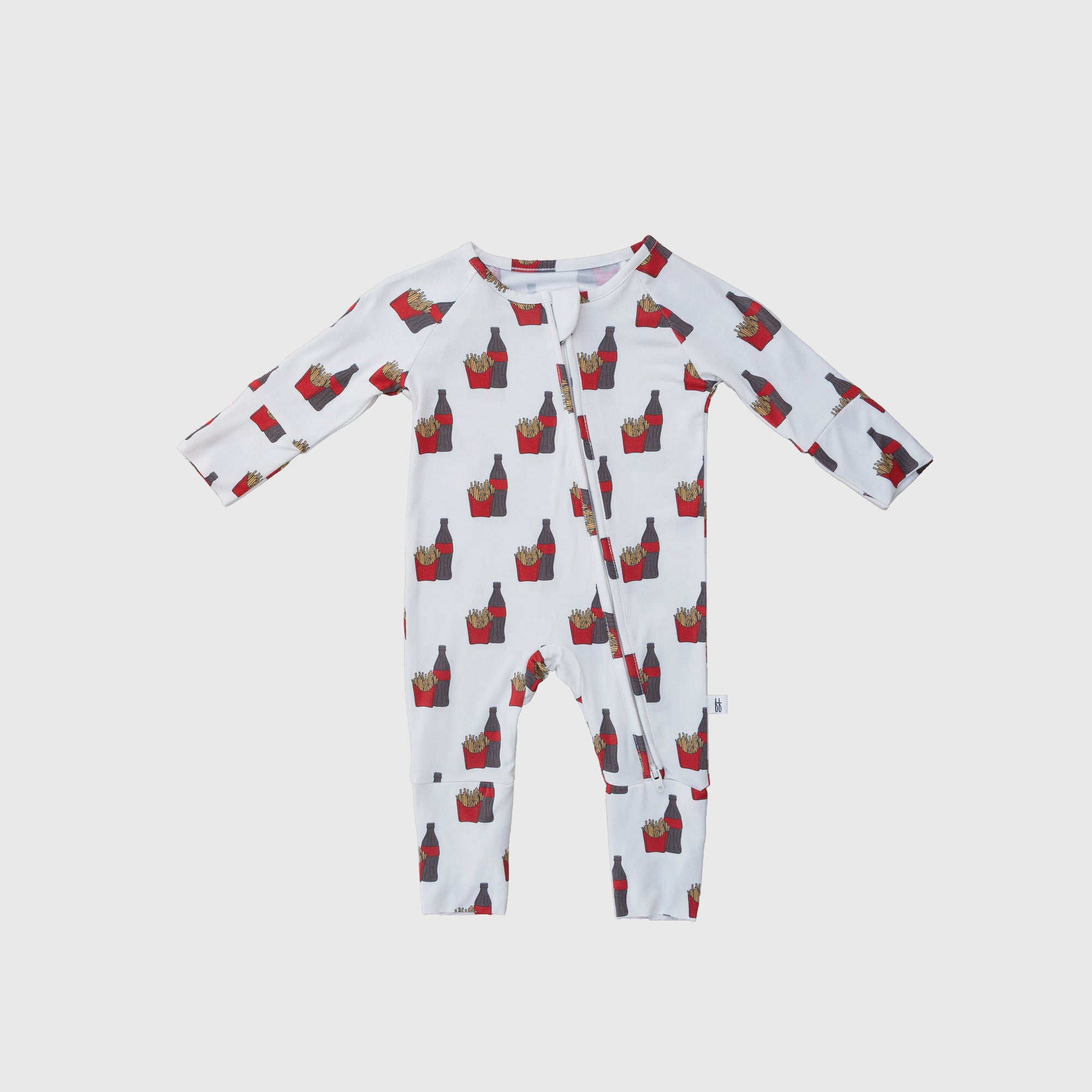 Bamboo Zip Pajamas | Fries &amp; Cola