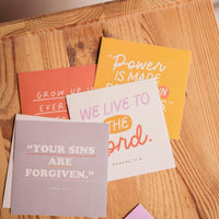 Colorful Scripture Sticker Pack