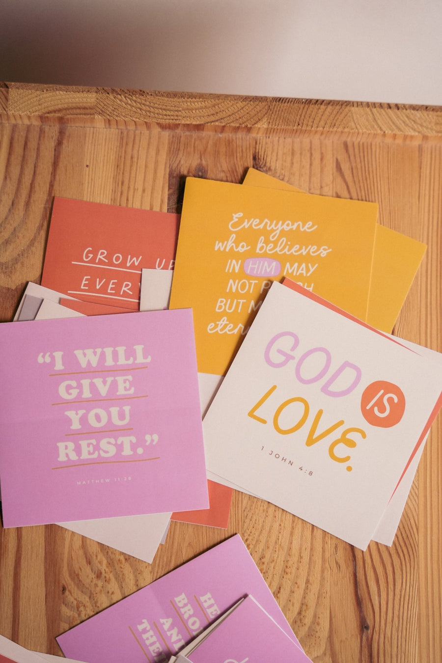 Colorful Scripture Sticker Pack