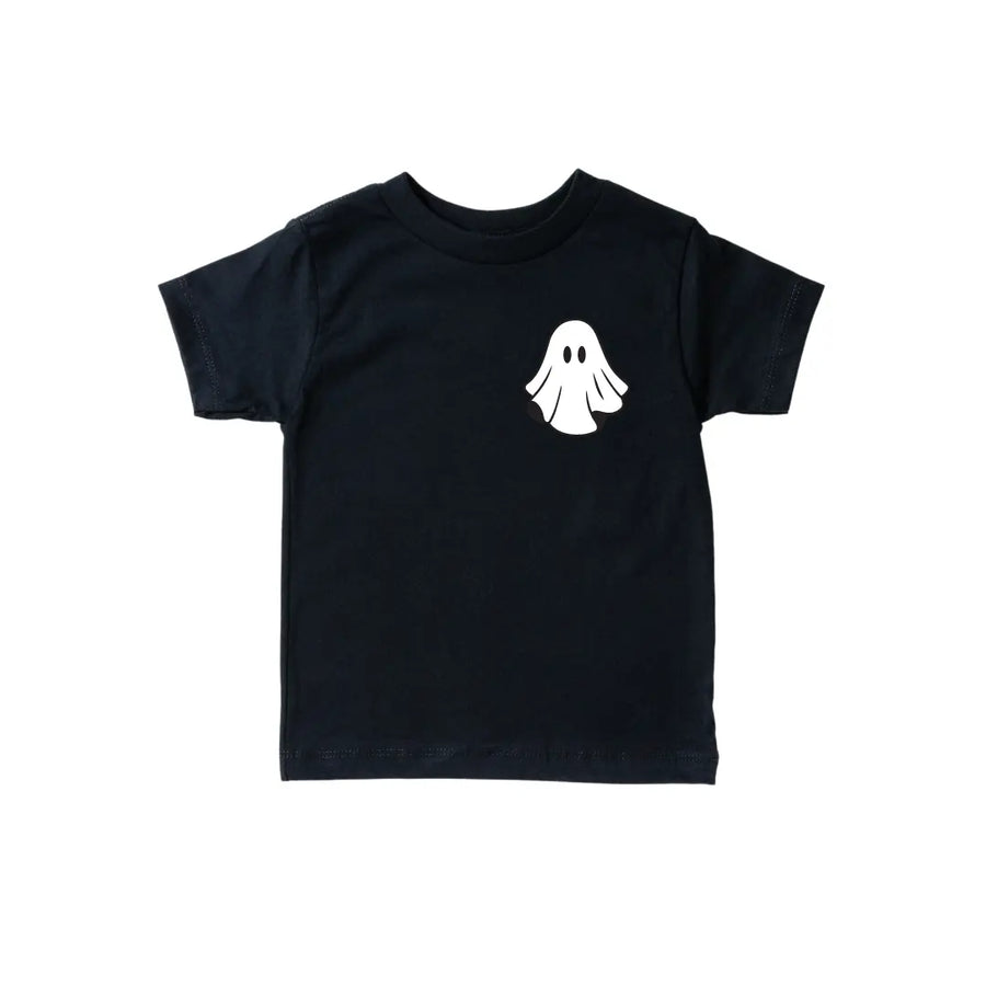 Ghost Icon Pocket Tee Saved by Grace Co.