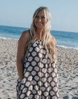 Women's Muslin Sleeveless Dress | Seashells