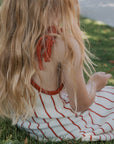 Knit Dress | Picnic Pinstripe