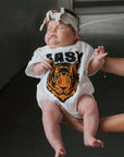 Short Sleeve Romper | Easy Tiger