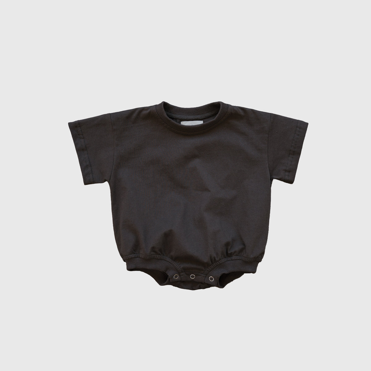 T-Shirt Romper | Espresso forever french baby