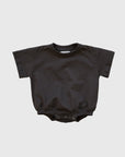 T-Shirt Romper | Espresso forever french baby