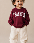 Thankful Varsity Kids Sweatshirt SBG Co.