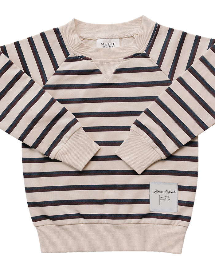 Striped Crewneck Mebie Baby