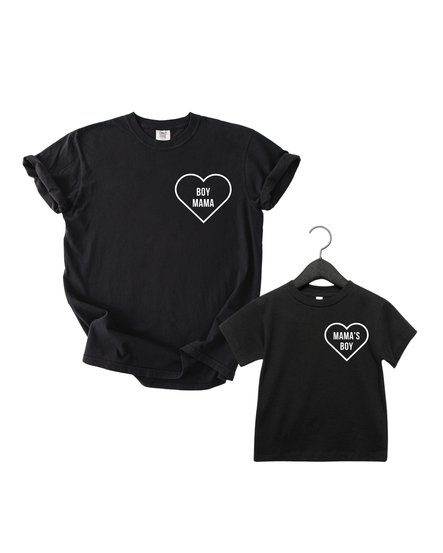 Boy Mama Tee 🖤 - See Matching Mama's Boy Tee! SBG Co.