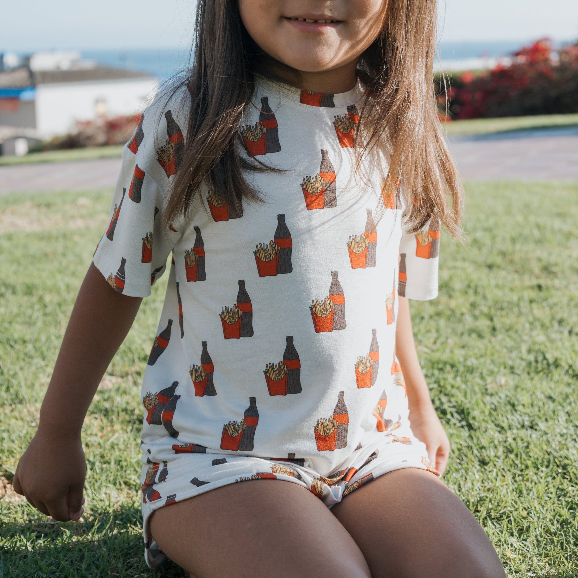 Girl's Bamboo Short Set | Fries &amp; Cola