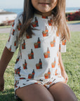 Girl's Bamboo Short Set | Fries & Cola