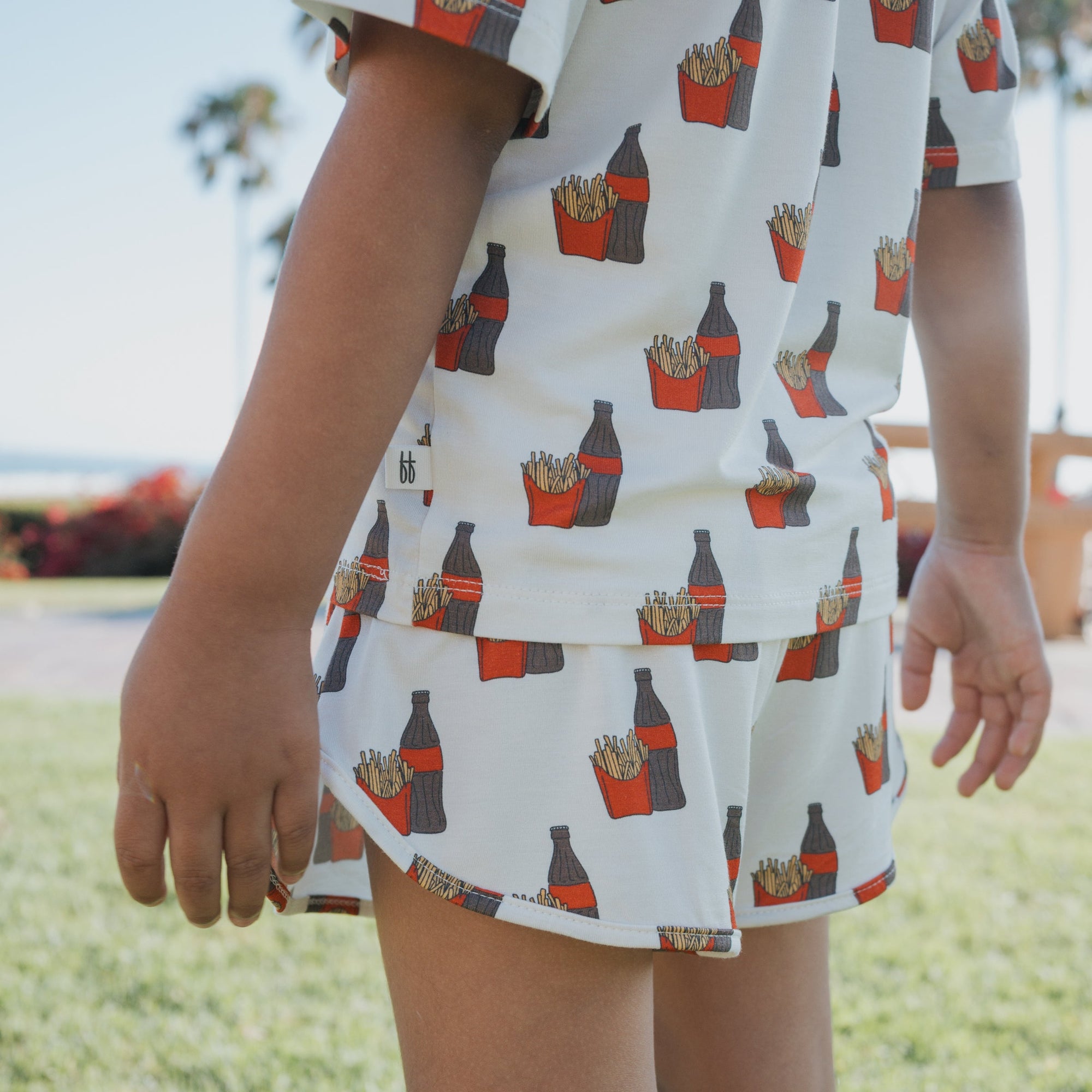 Girl's Bamboo Short Set | Fries &amp; Cola