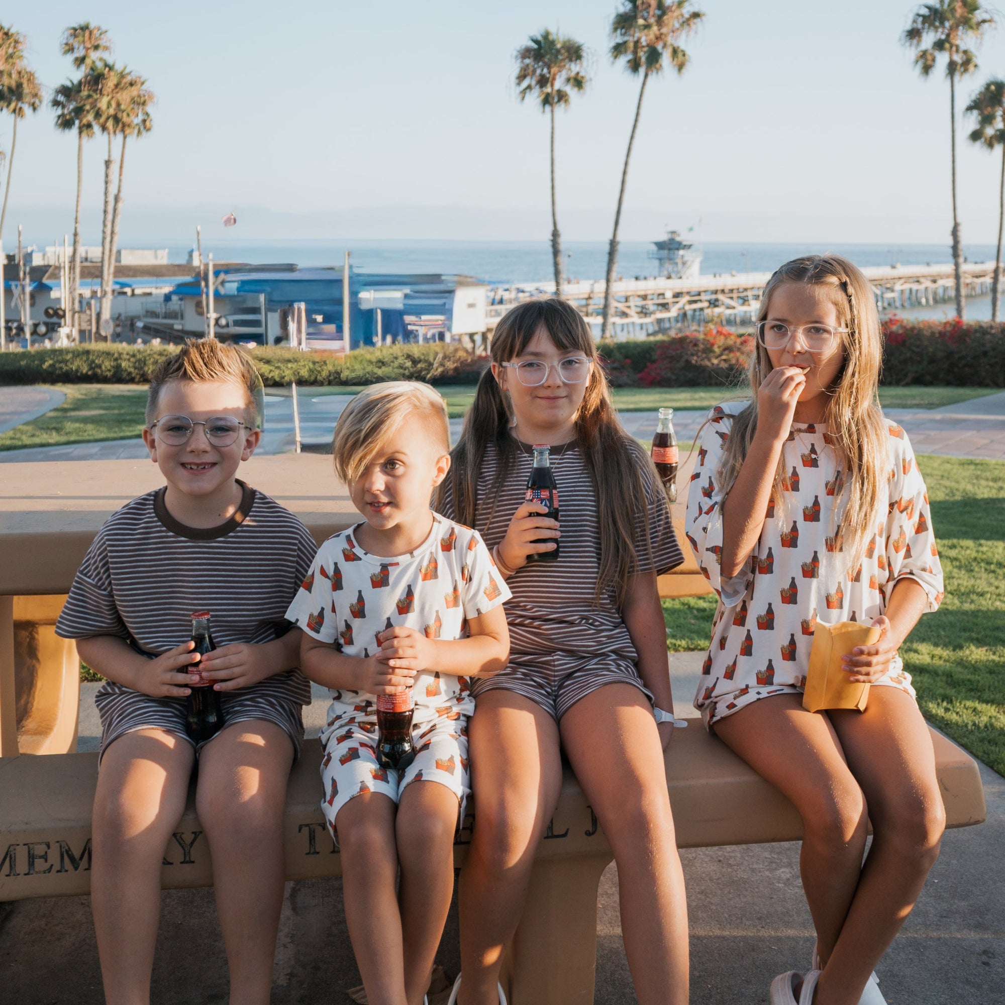 Bamboo Short Set | Fries &amp; Cola