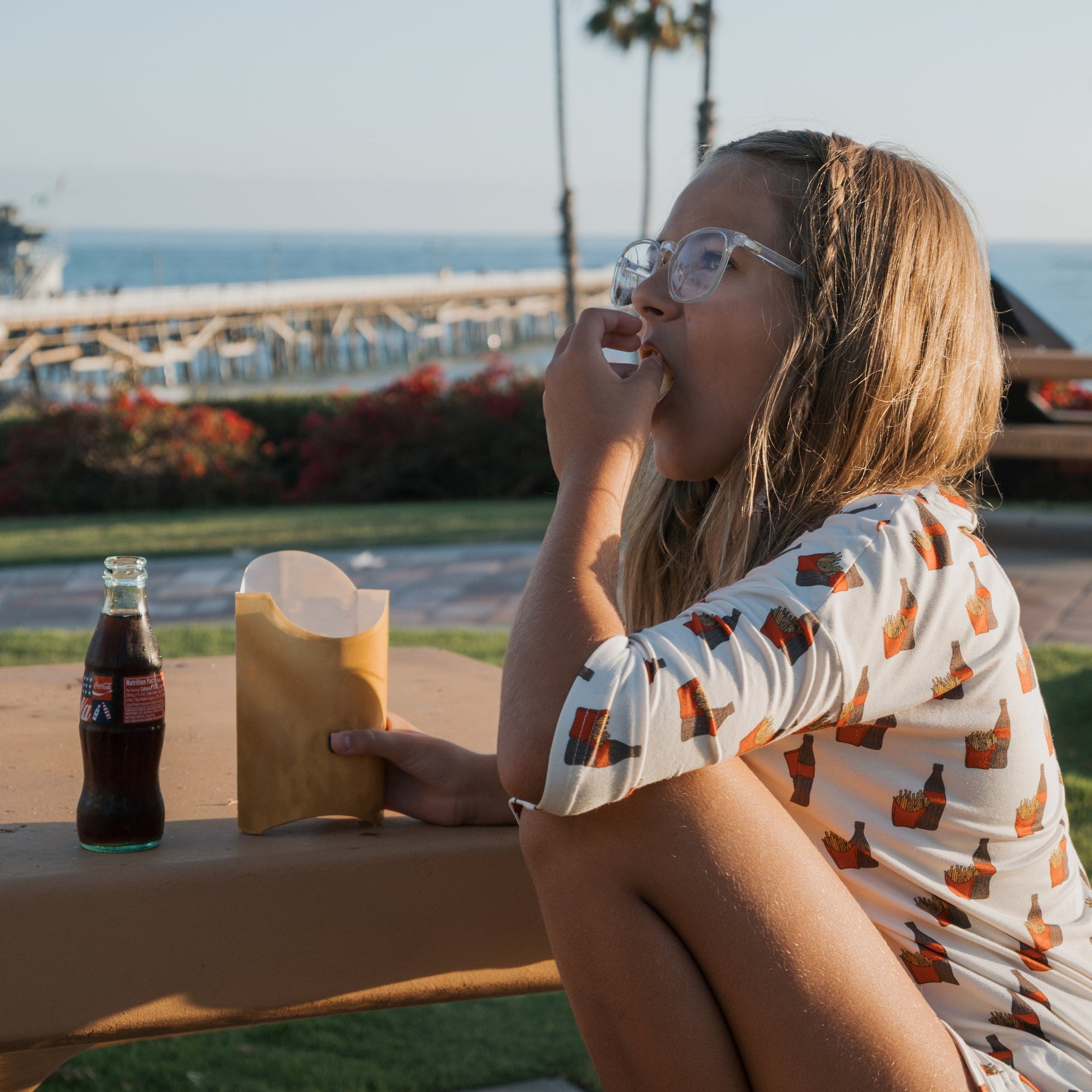 Girl's Bamboo Short Set | Fries &amp; Cola