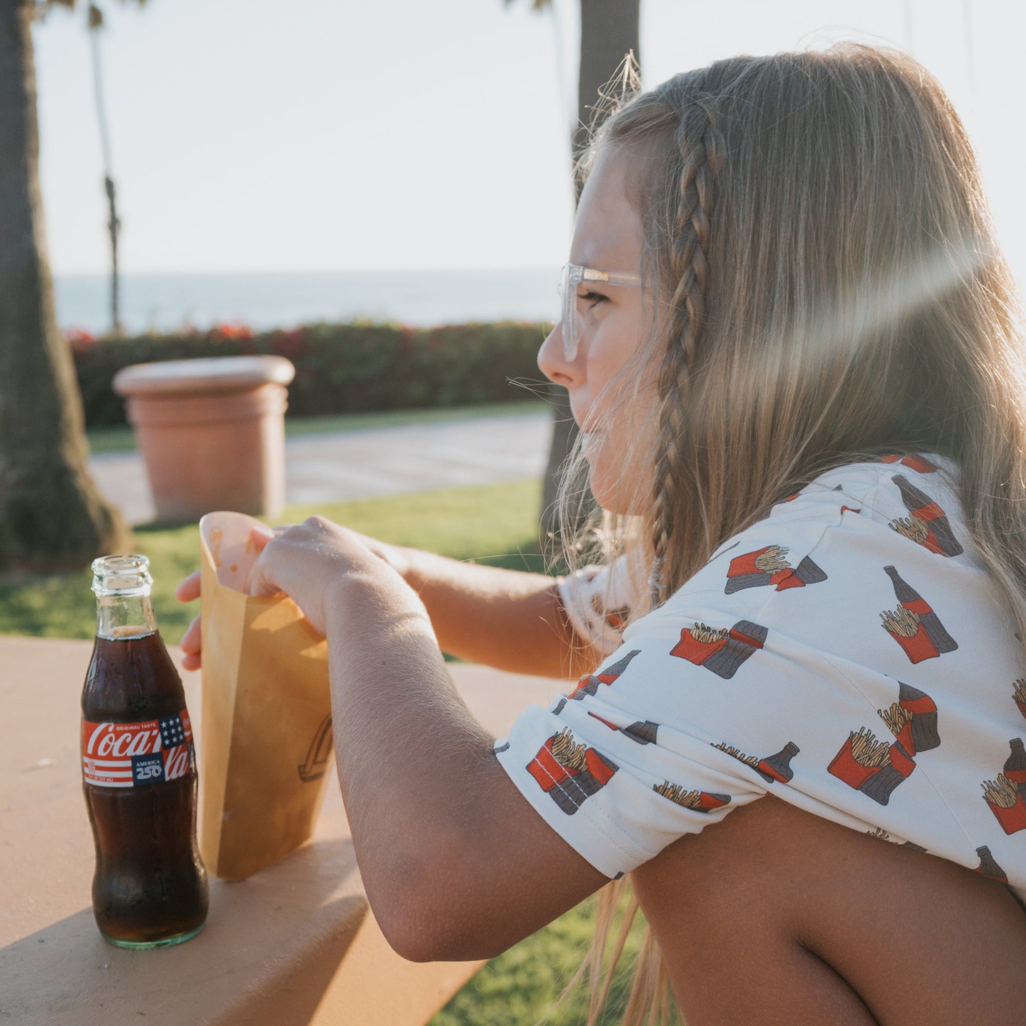 Girl's Bamboo Short Set | Fries &amp; Cola