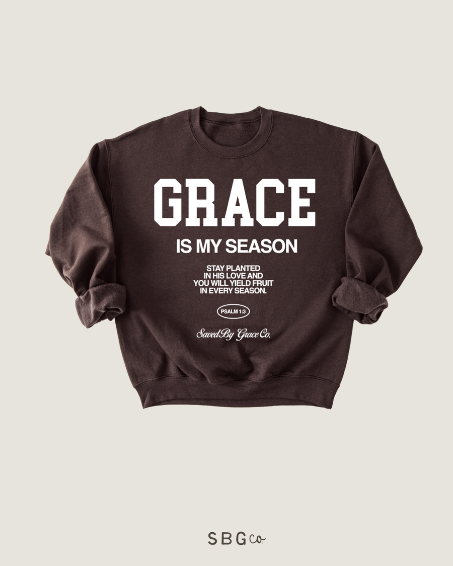 Grace is my Season Psalm 1:3 Pullover SBG Co.