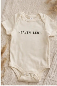 Heaven Sent Onesie Saved by Grace Co.