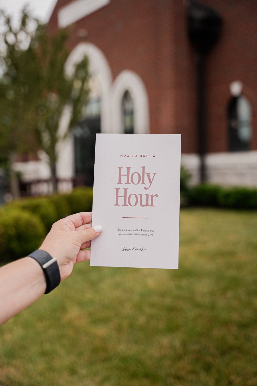 How to Make A Holy Hour // Booklet