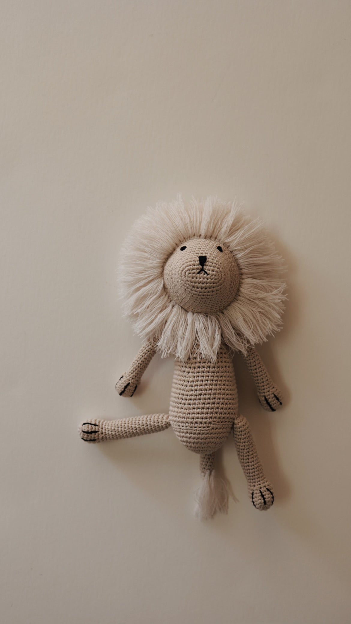 Lennon the Lion | Knit Doll forever french baby