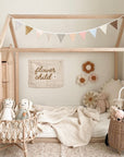flower child banner