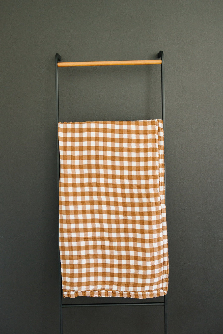 Gingham Muslin Quilt Mebie Baby