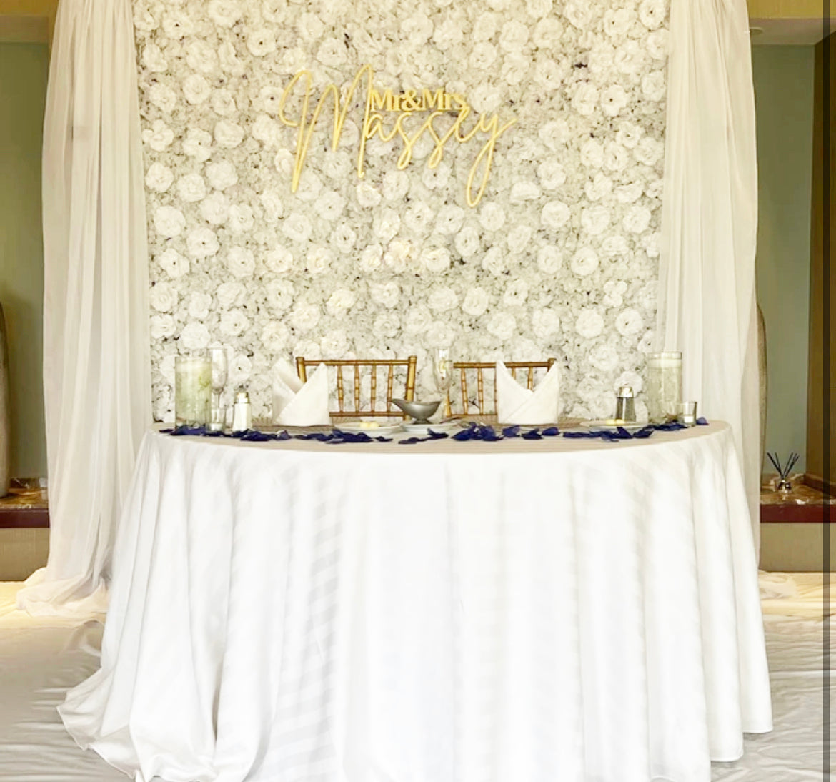 Mr &amp; Mrs Last Name Sign
