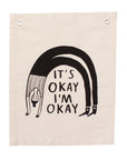 it's okay rainbow banner