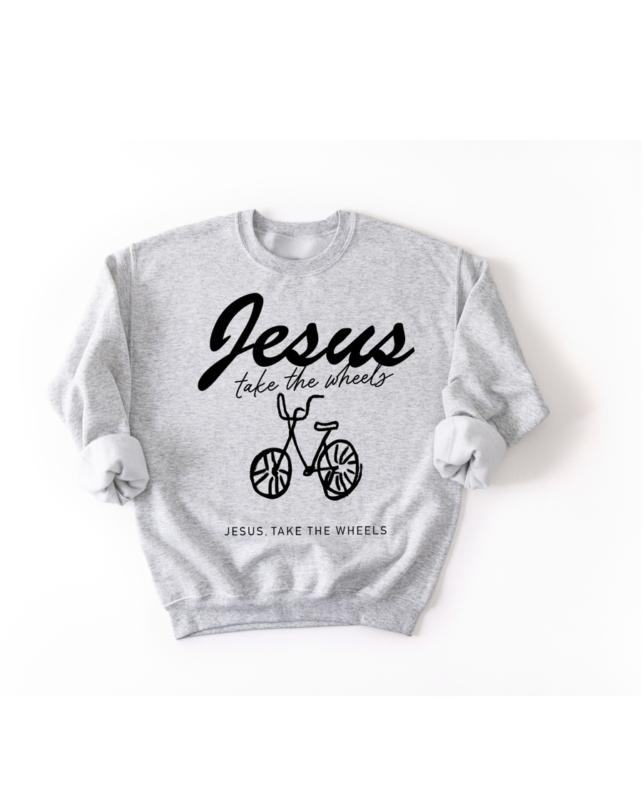 Jesus Take the Wheels Adult Pullover SBG Co.