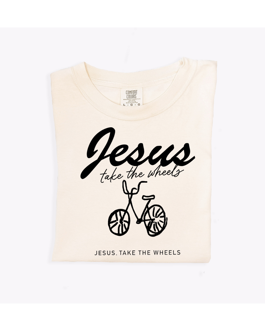 Jesus Take the Wheels Adult Tee SBG Co.